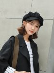 Wild Wool Women Beret Autumn Winter Style Octagonal Cap Hats