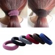 2 pièces élastiques à cheveux cravate extensible bande de queue de cheval élastiques à cheveux épais