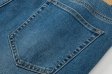 Pantaloni slim in cotone da uomo Jeans casual morbidi retrò giovanili